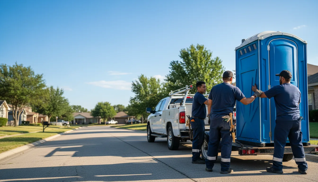 Portable Toilet Rental in Dennison, IL near me